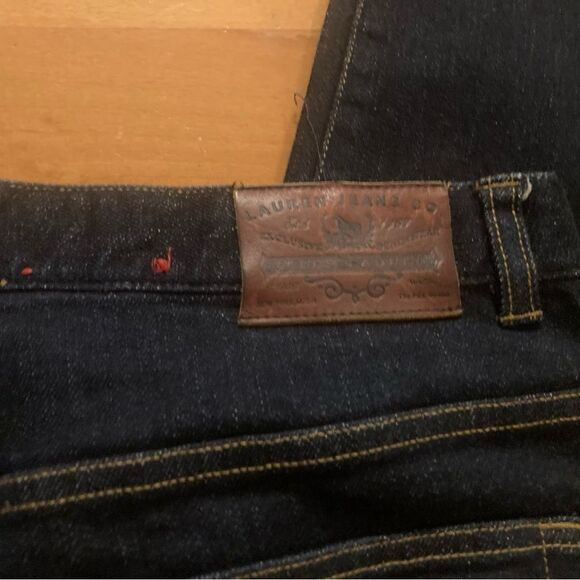Ralph Lauren Dark Blue/black Denim Jeans - Picture 4 of 6